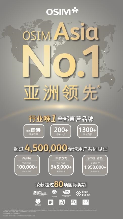 NO1亚洲领先高端按摩椅品牌你的品质之选OG真人游戏傲胜属于什么档次？Asia(图4)